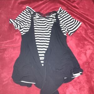 Maurices top with vest size 1X